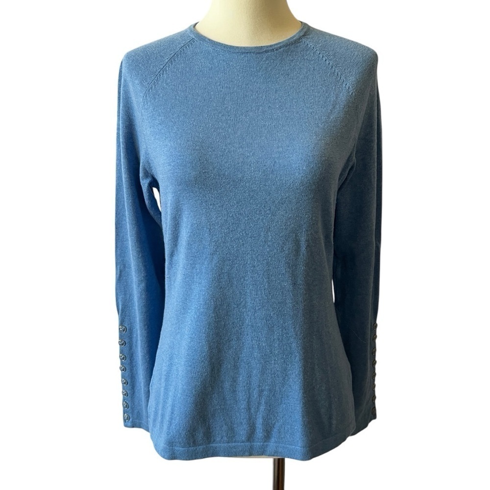 J MCLAUGHLIN JAMEY SWEATER STRETCH KNIT CLASSIC OFFICE CASUAL PREPPY MIN… - Picture 2 of 12